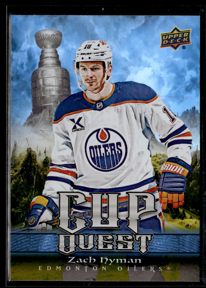 2025-26 Upper Deck Cup Quest ..,,. Zach Hyman Edmonton Oilers #18