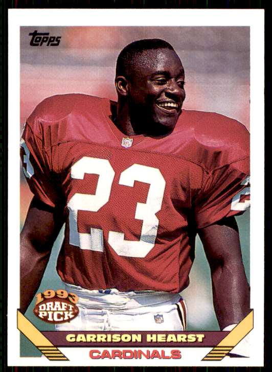 1993 Topps Set Break Garrison Hearst Rookie Arizona Cardinals #385 | eBay