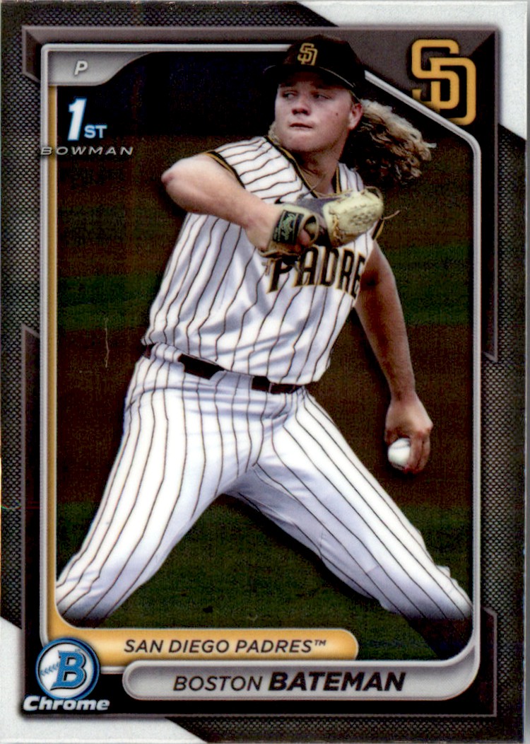 2024 Bowman Draft Chrome Boston Bateman #BDC-34 on Kronozio