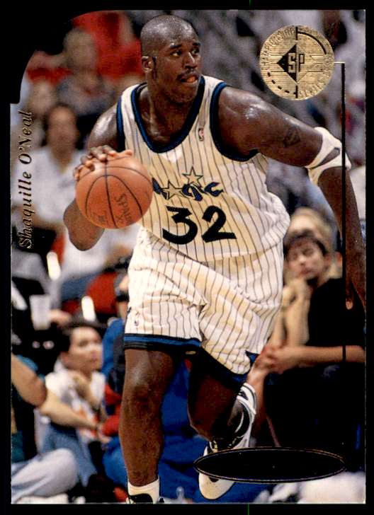 1994-95 UD SP CHAMPIONSHIP SERIES DIE-CUT SHAQUILLE O'NEAL ORLANDO