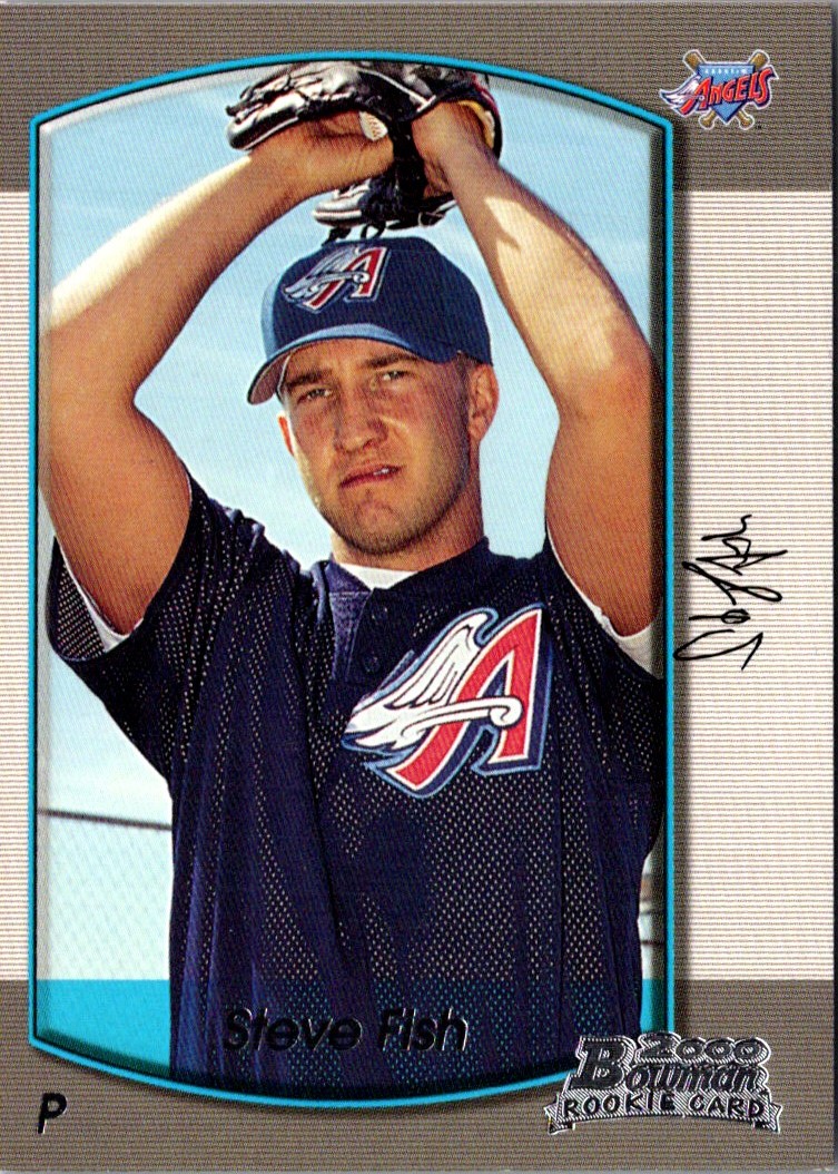 2000 Bowman Steve Fish #289