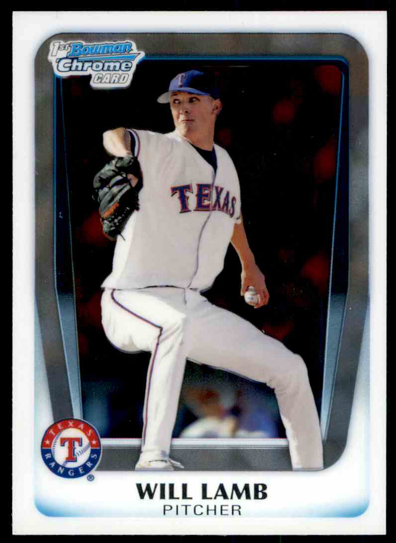 2011 Bowman Draft Picks & Prospects Will Lamb #BDPP20