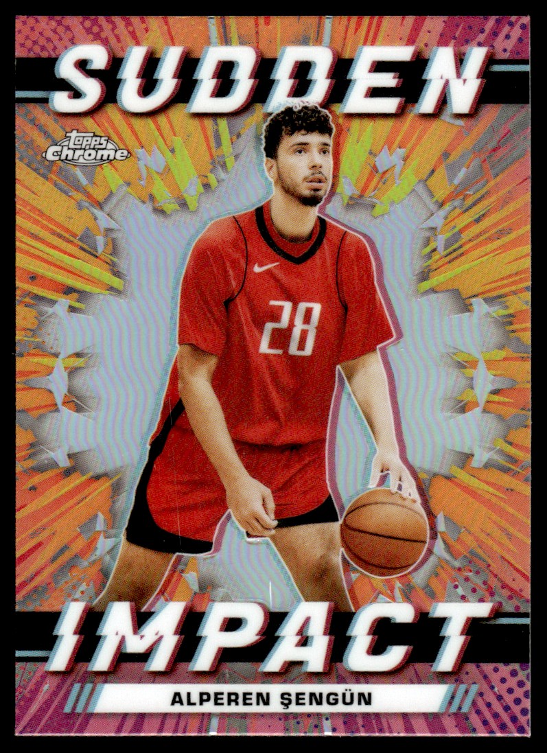 2024-25 Topps Chrome Basketball Sudden Impact Alphren Sengun #SI