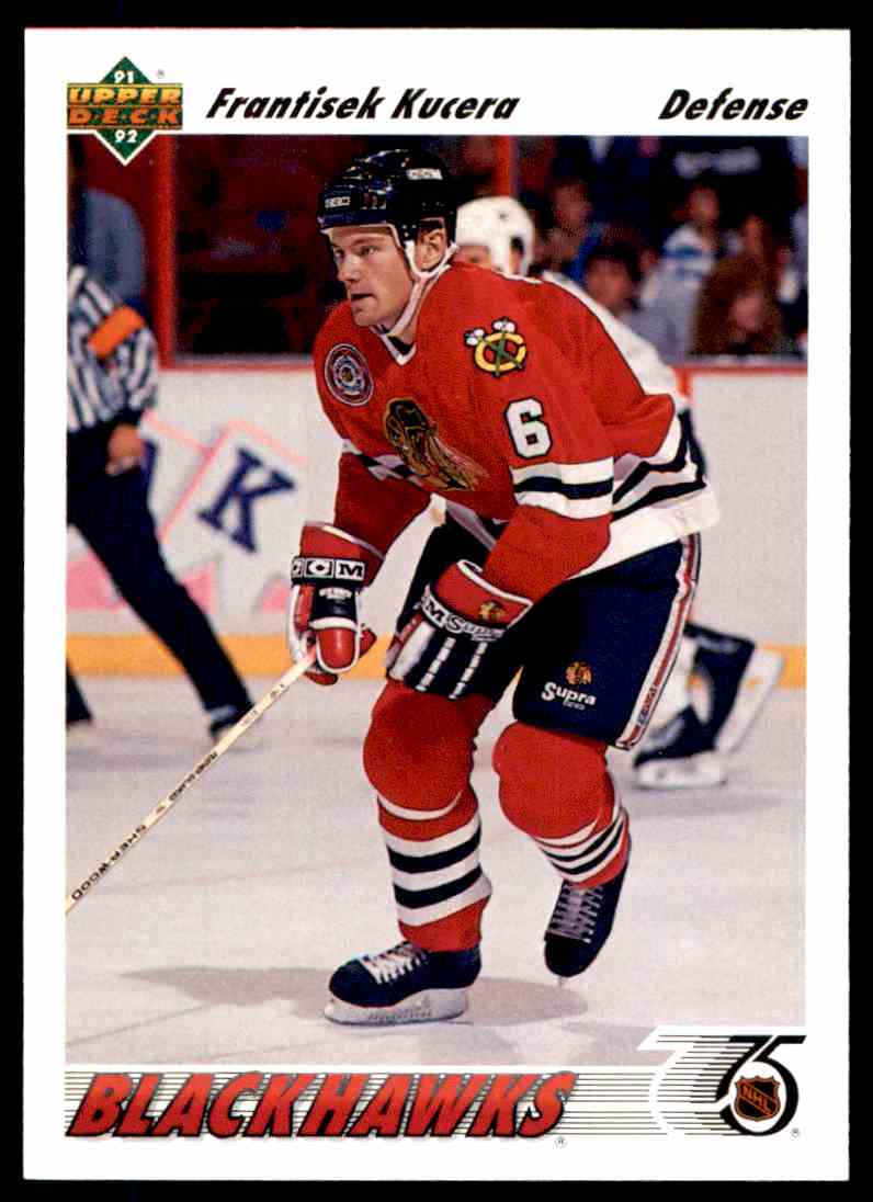 1991-92 Upper Deck Frantisek Kucera #468