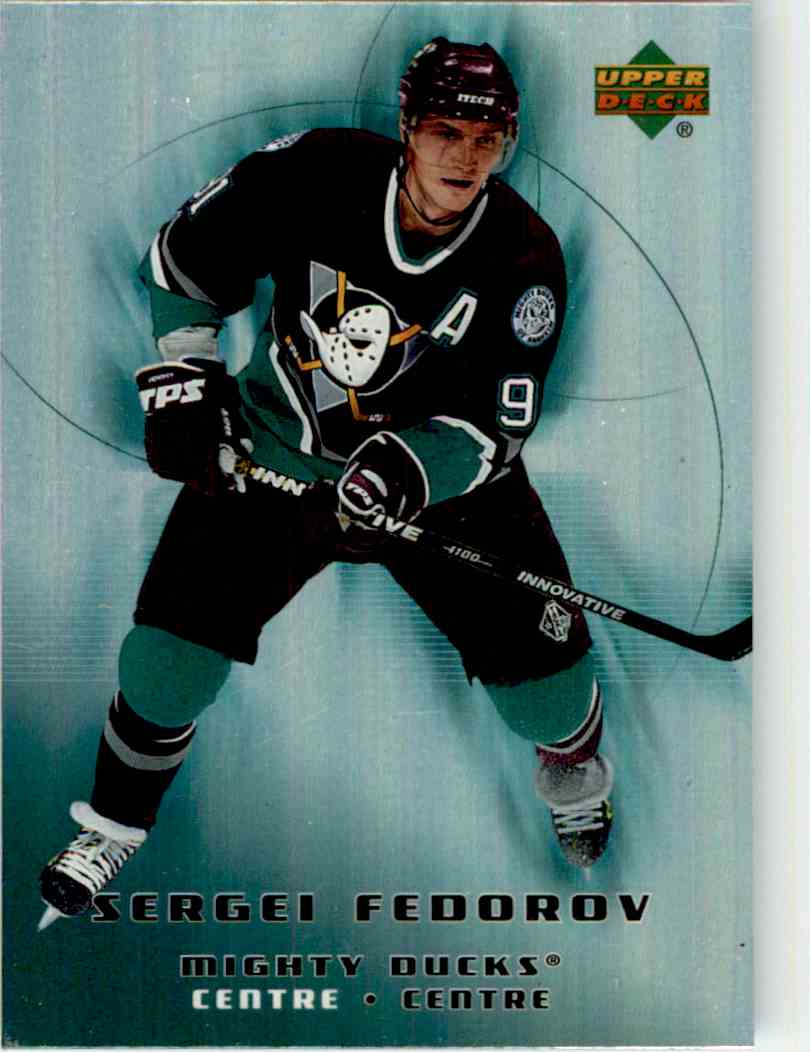 2005-06 upper deck mcdonald's Sergei Fedorov #3