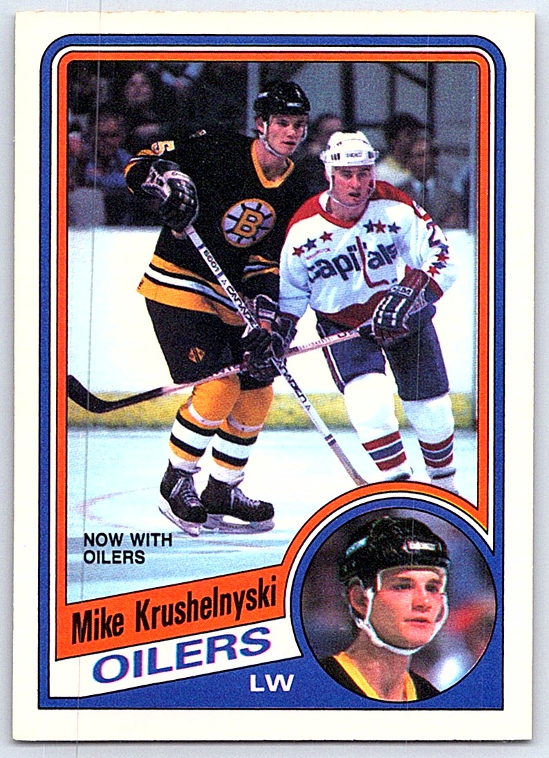 1984-85 O-Pee-Chee Mike Krushelnyski #248