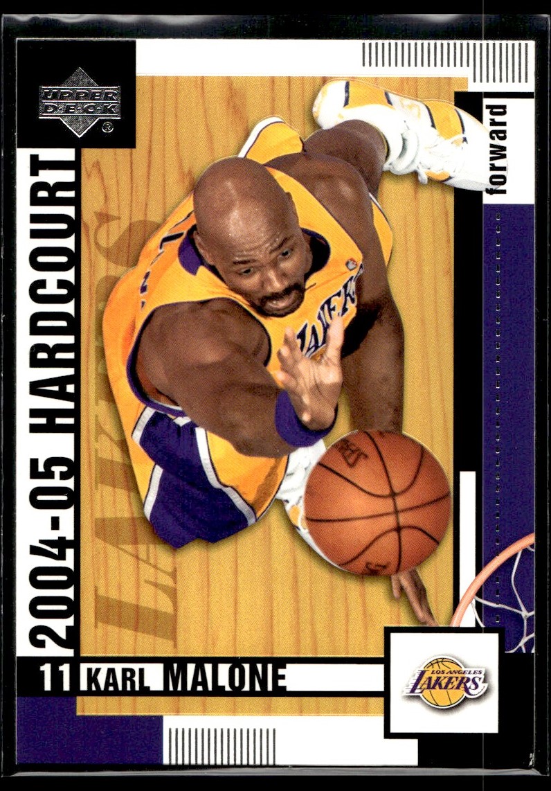 【即納】 2004-05 Upper Deck Hardcourt Karl Malone Los Angeles Lakers その他