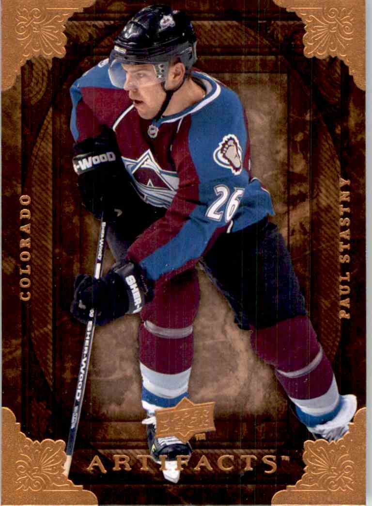 2008-09 Upper Deck Artifacts Paul Stastny #73 | eBay