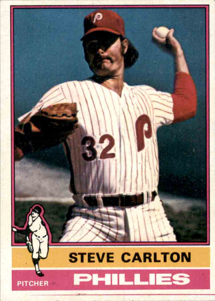 1976 Topps Steve Carlton #355