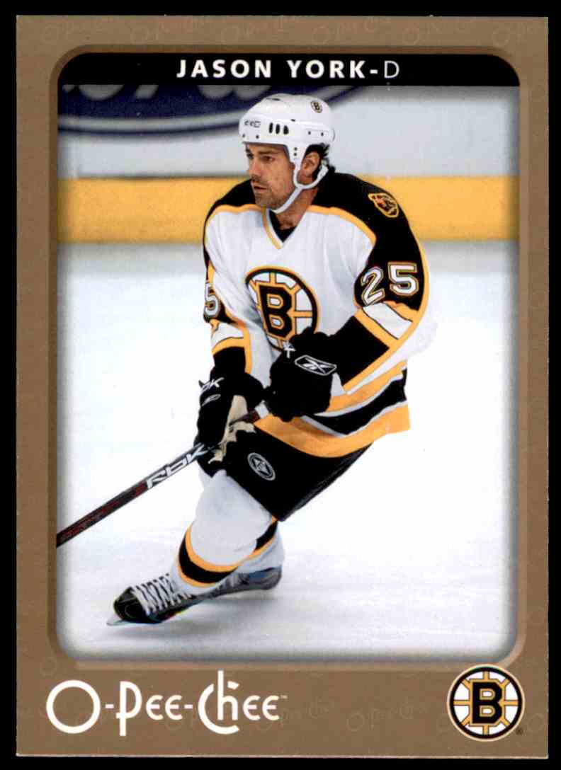 2006-07 O-Pee-Chee Jason York #50