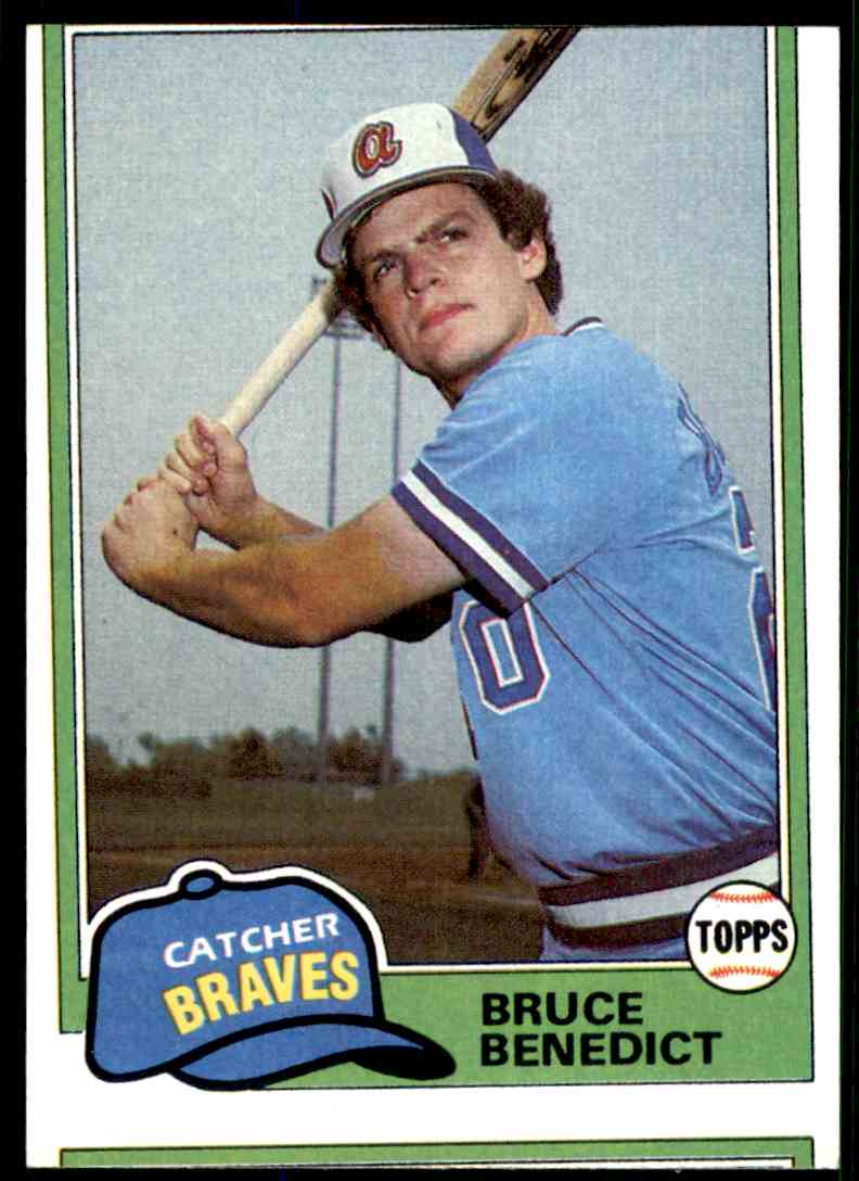 1981 TOPPS BRUCE BENEDICT 108 eBay