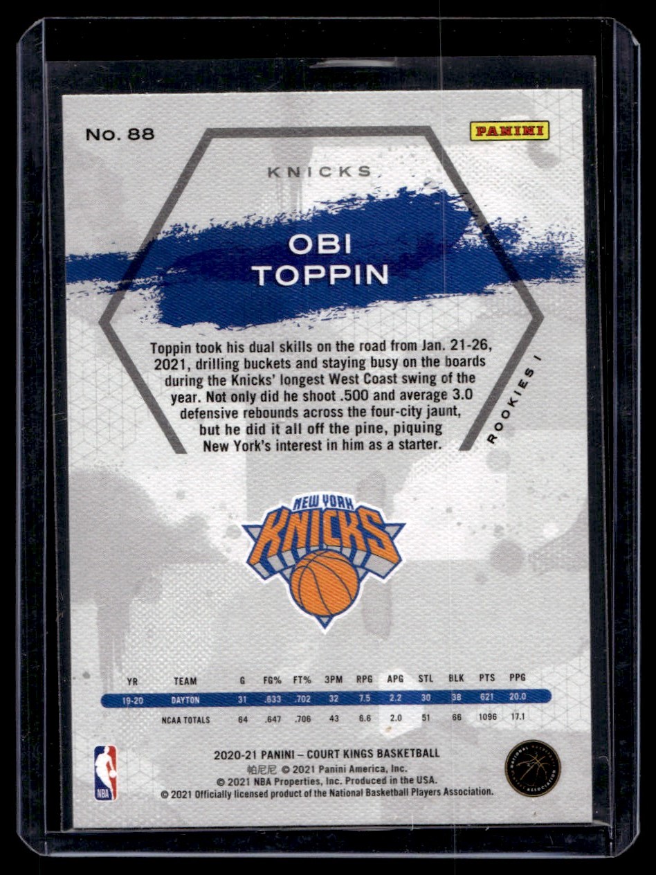 その他 NBA Panini court kings Obi Toppin RC /25 s-l400.jpg