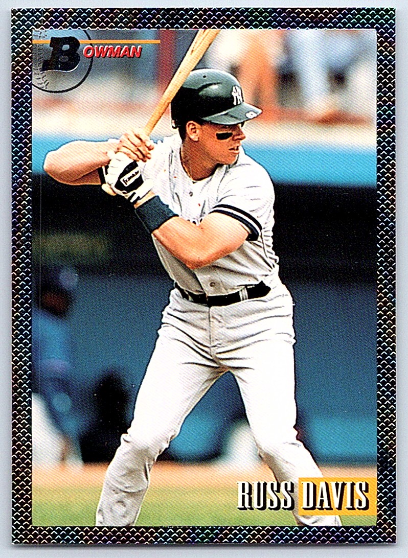 1993 Bowman Russ Davis #342 card front image
