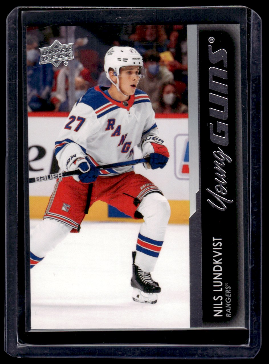 202122 Upper Deck Series 2 Young Guns Nils Lundkvist 456 on Kronozio 202122 Upper Deck Series 2 Young Guns Nils Lundkvist 456 on Kronozio