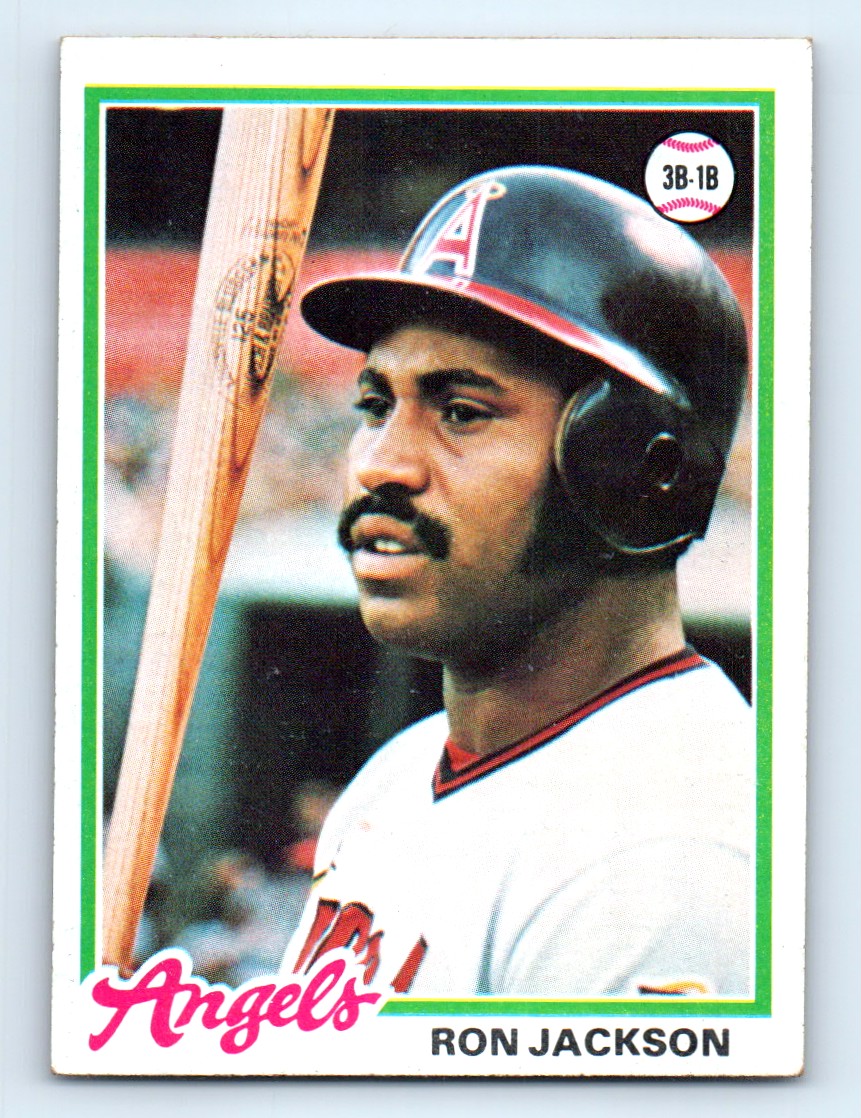 1978 TOPPS CHEWING GUM RON JACKSON #718