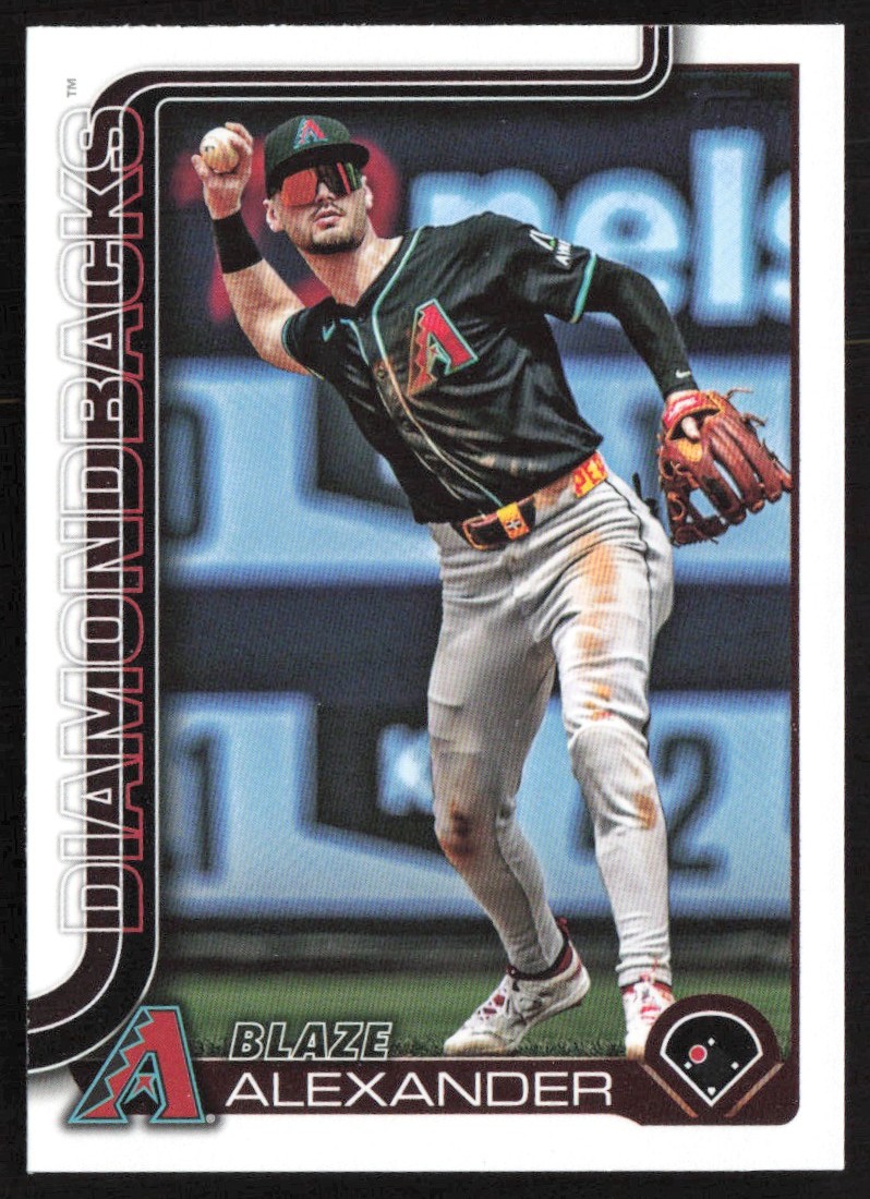 2025 Topps Series 2 Base Blaze Alexander Arizona