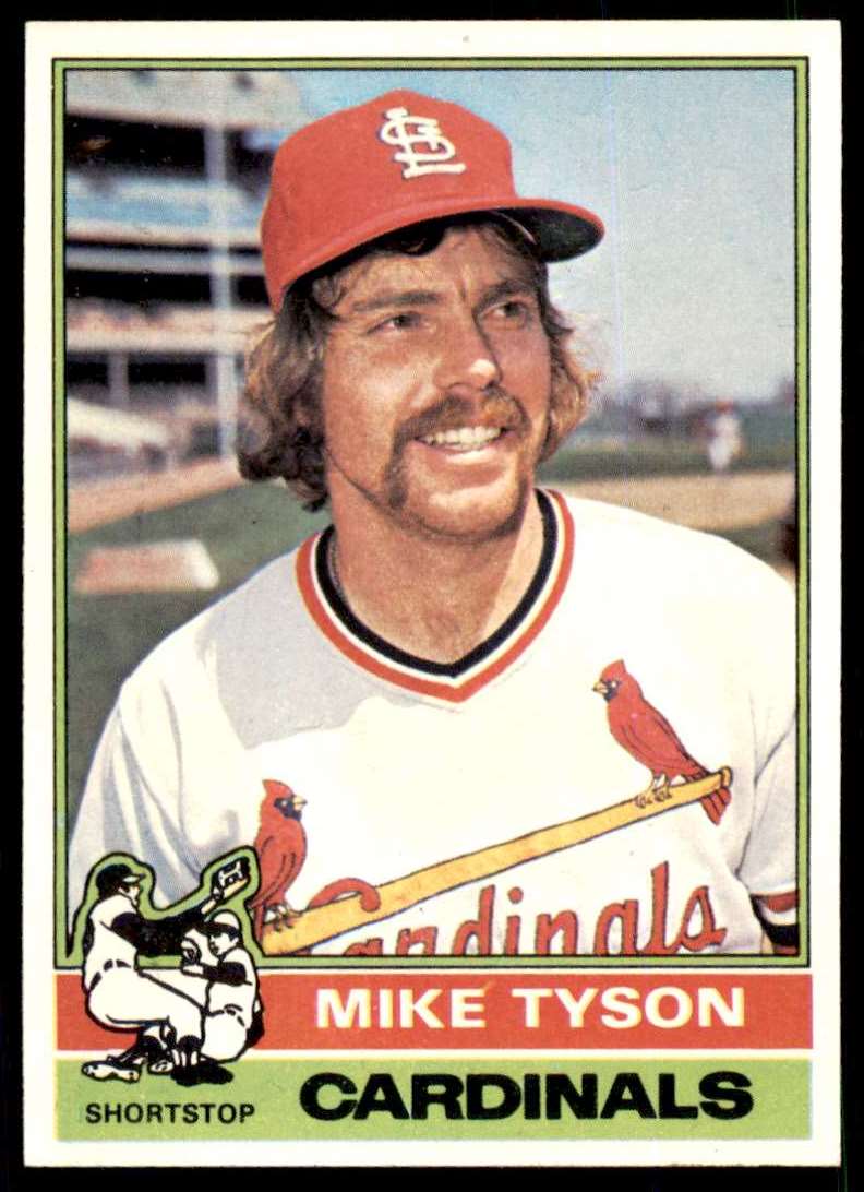 1976 Topps Baseball Mike Tyson St. Louis Cardinals #86 | eBay