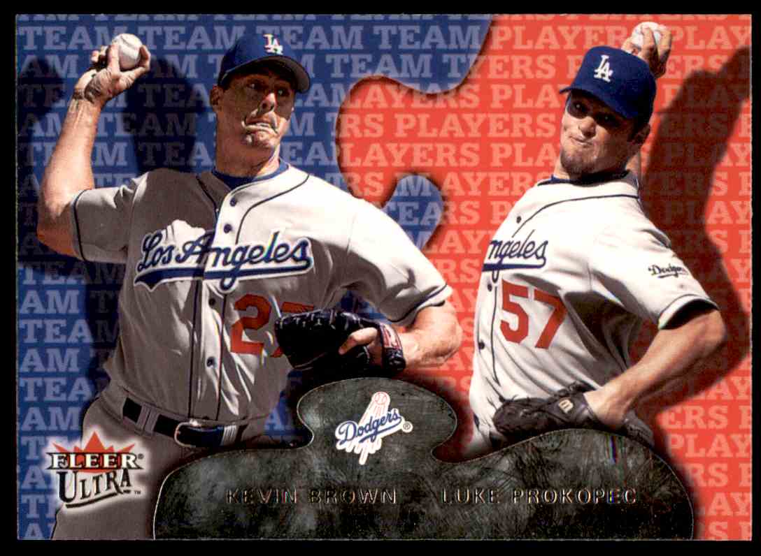 2002 Ultra Kevin Brown/Luke Prokopec #232