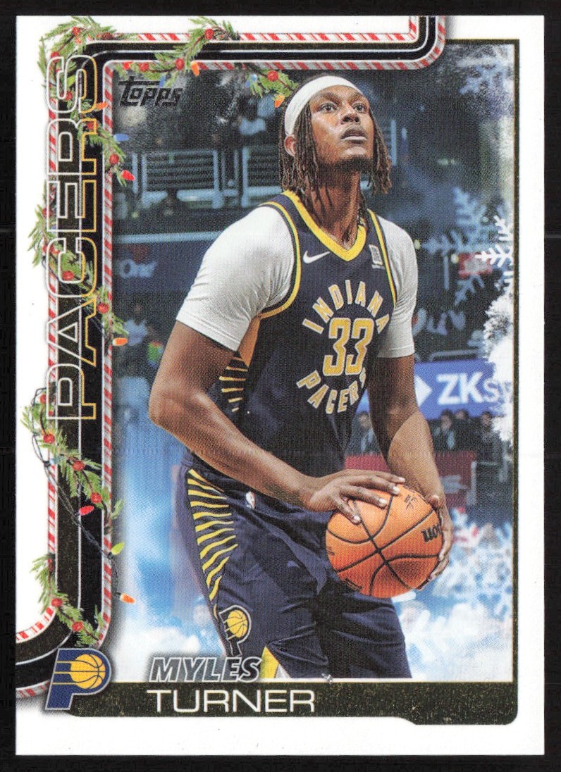 2025-26 Topps Holiday Base Myles Turner Indiana Pacers #H40 | eBay