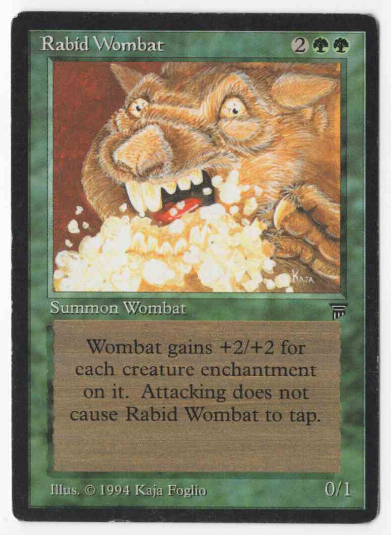 Image result for rabid wombat