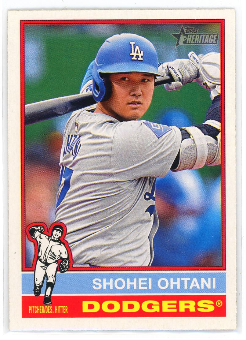大谷翔平 2022 HERITAGE IMAGE VARIATION SP 2025 Topps Heritage Cartoon Variation SP Shohei Ohtani Los