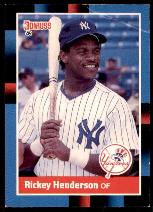 1988 Donruss Rickey Henderson #277