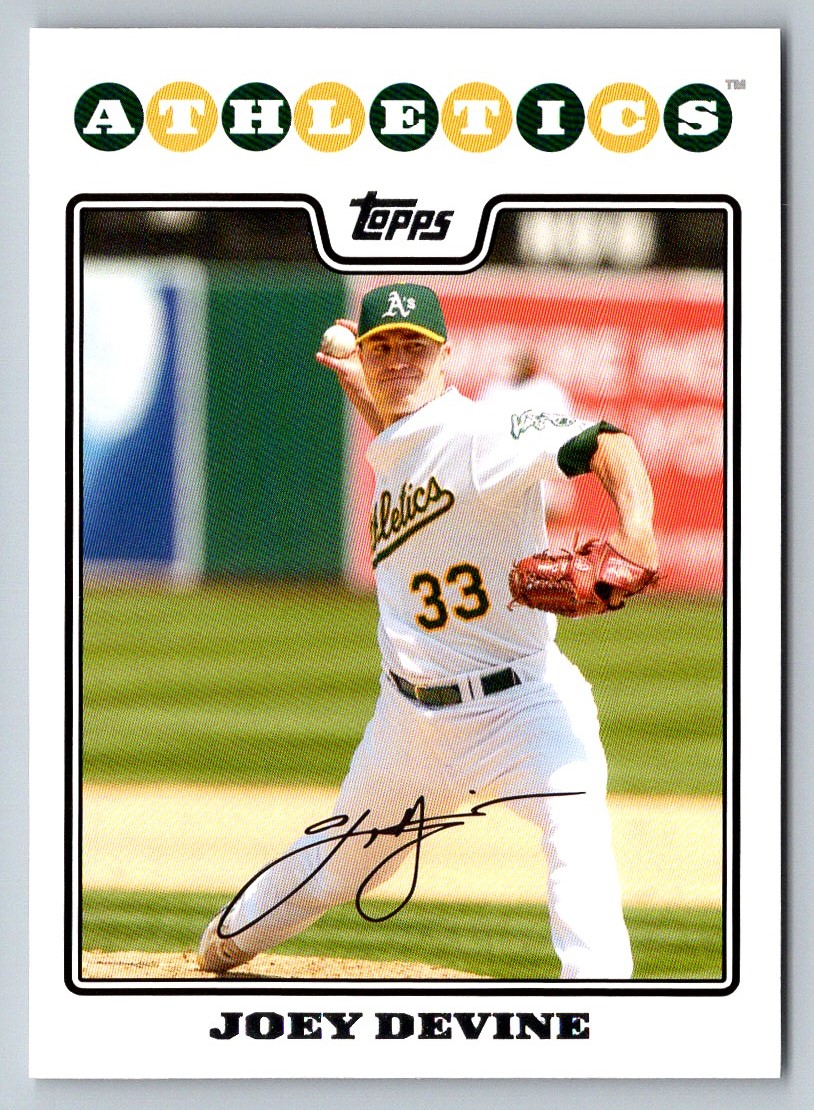 2008 Topps Updates & Highlights Joey Devine #UH134