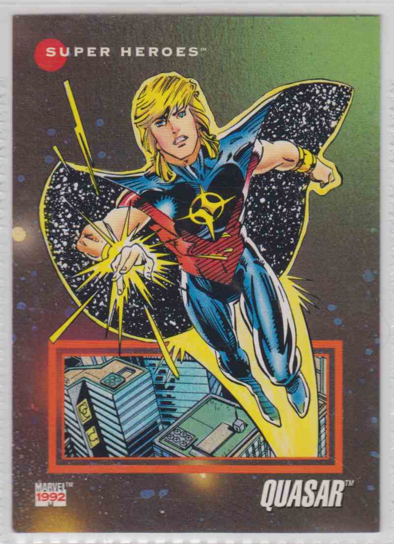 1992 Marvel Super Heroes Quasar 2 on Kronozio