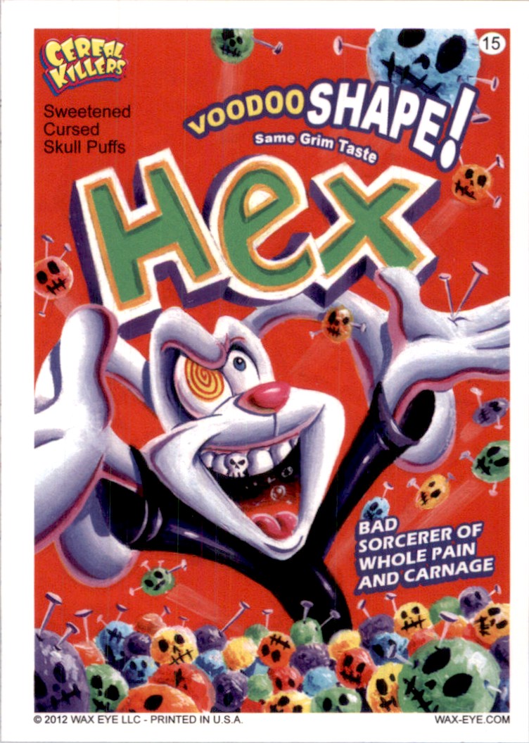 2012 Cereal Killers HEX VOODOO SHAPE #15 | eBay