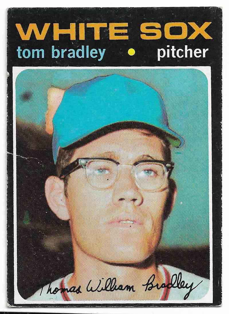1971 Topps Tom Bradley #588