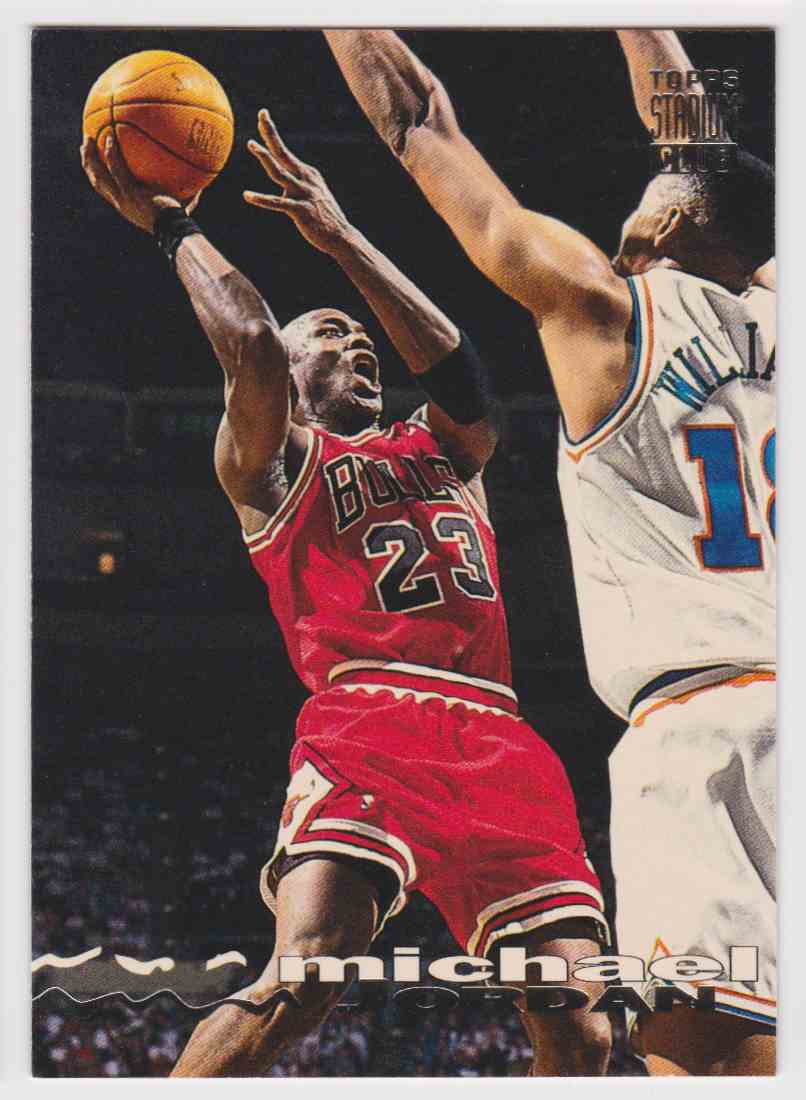 topps stadium club michael jordan