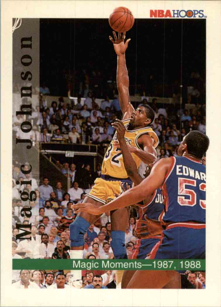 1992-93 NBA Hoops Magic Johnson #330 on Kronozio