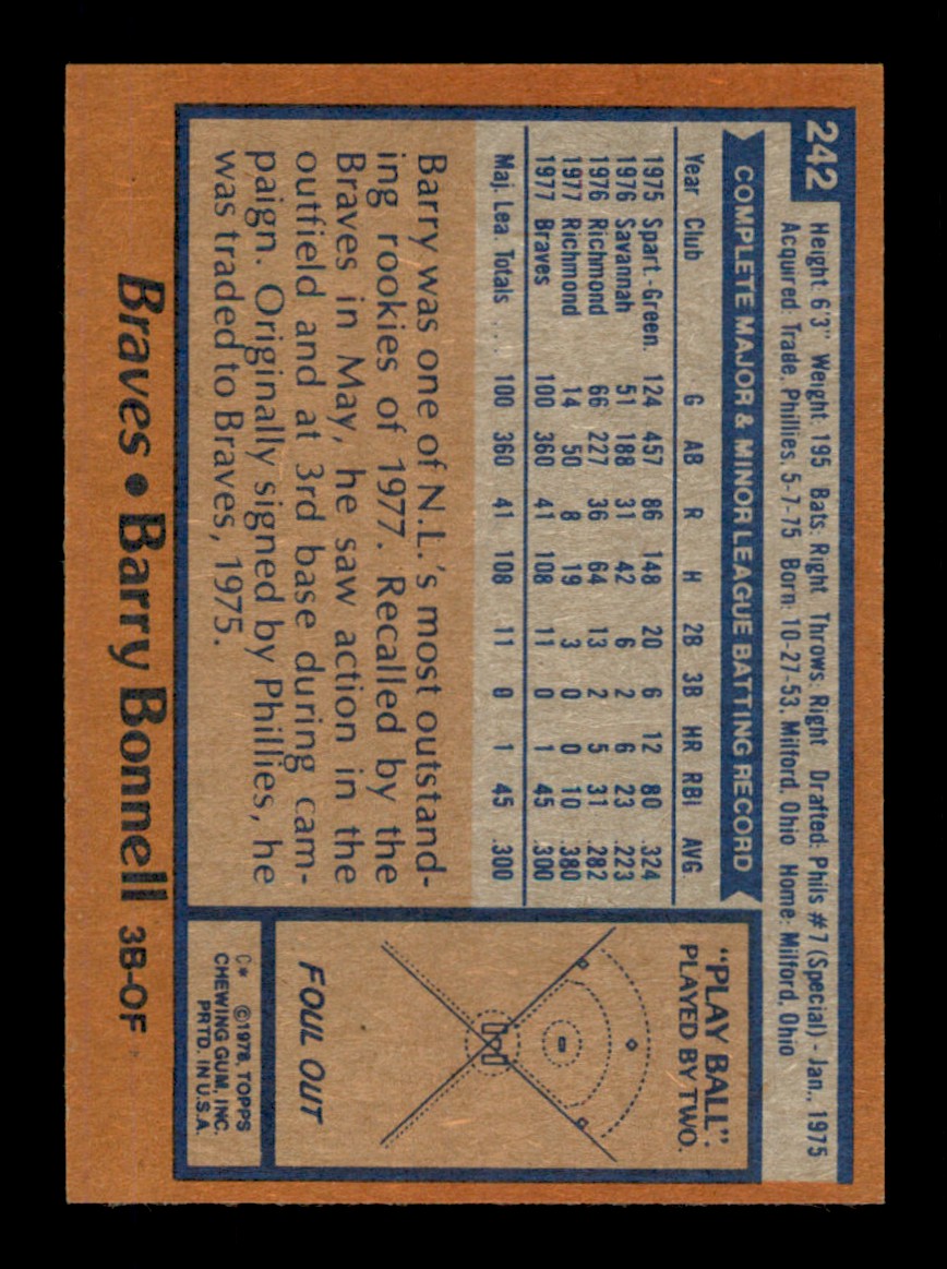Topps Baseball #1-250 1978 - TÚ ELIGES - Completa tu conjunto - Imagen 483 de 499