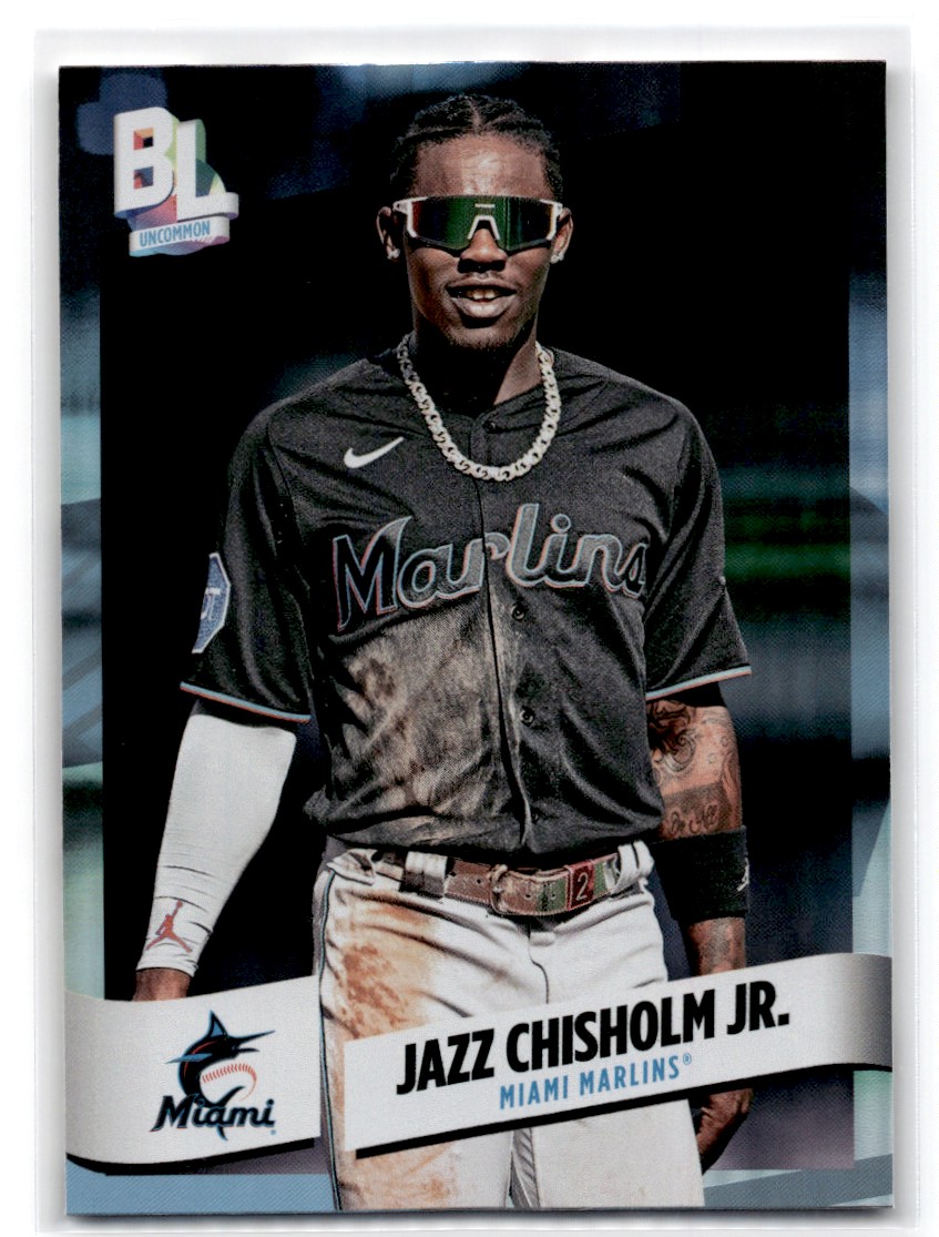 Jazz Chisholm Jr. 2022 Topps Clearly Authentic Auto #d /10