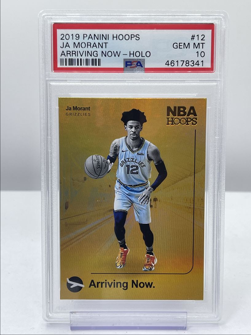 Ja Morant - 2019 Panini Hoops - Arriving Now - Rookie Card - factory PSA 10