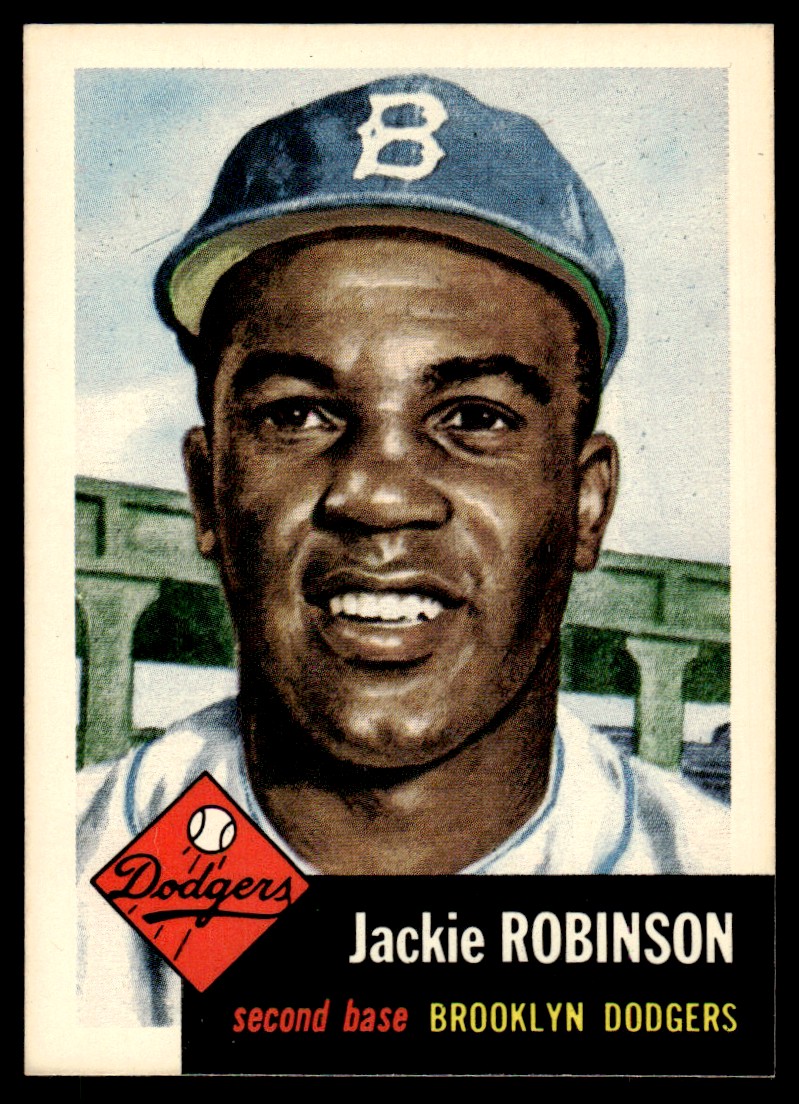 その他 MLB TOPPS Dodgers JACKIE ROBINSON 1991 Topps Archives 1953 Baseball Card Jackie Robinson