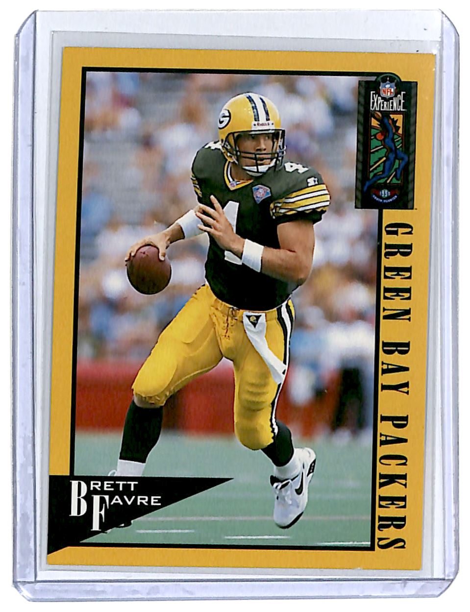 Green Bay Packers Favre 4 ウォームアップジャケット mens-ovo-x-starter-green-green