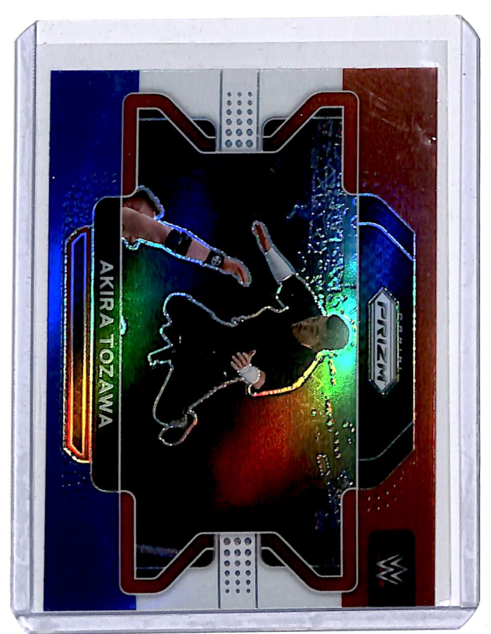 2022 Panini Prizm Red White Blue Akira Tozawa WWE #27 | eBay