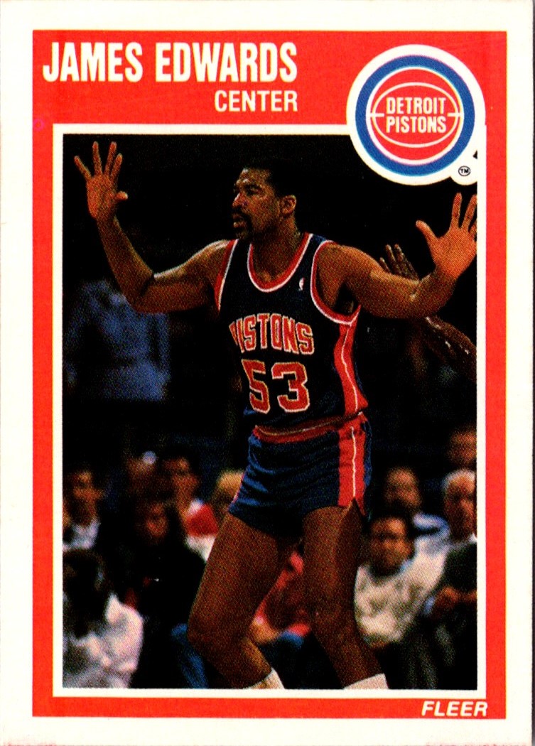 1989-90 Fleer James Edwards #46
