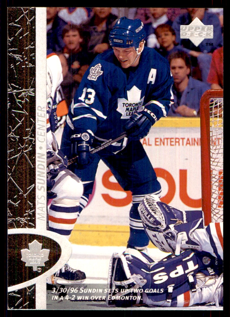 1996-97 Upper Deck Mats Sundin #160 | eBay