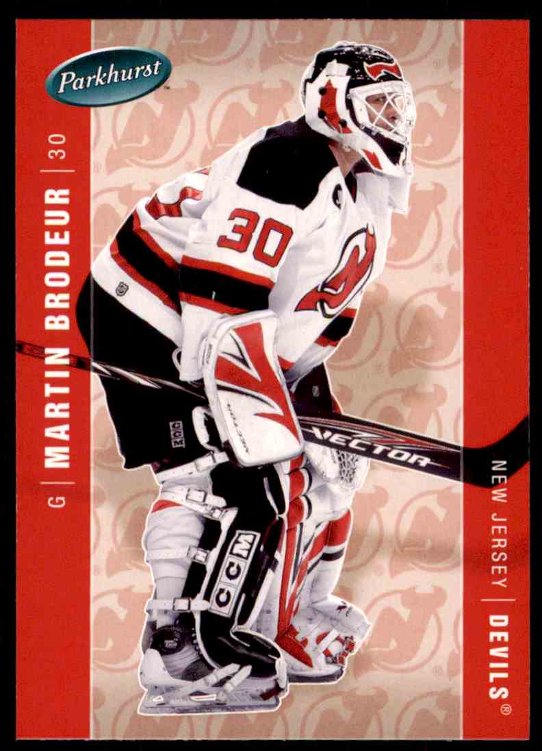 2005-06 Upper Deck Parkhurst NHL Martin Brodeur #287