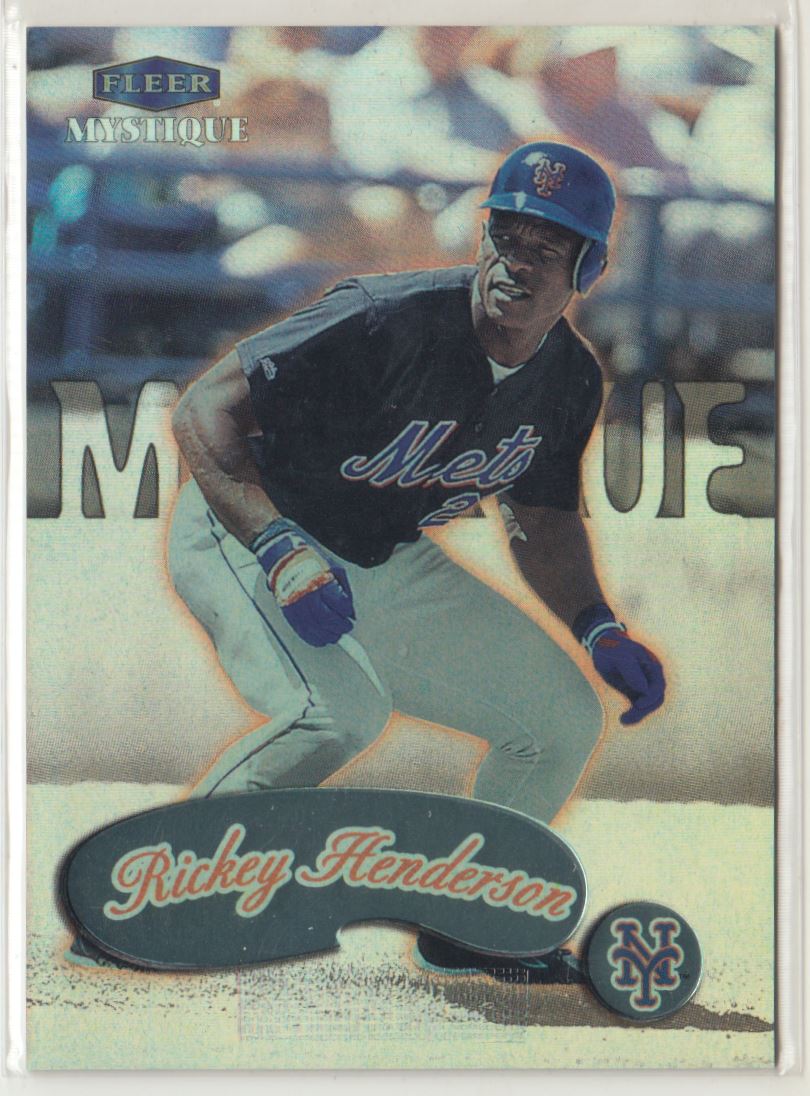 1999 Fleer Mystique Rickey Henderson #52