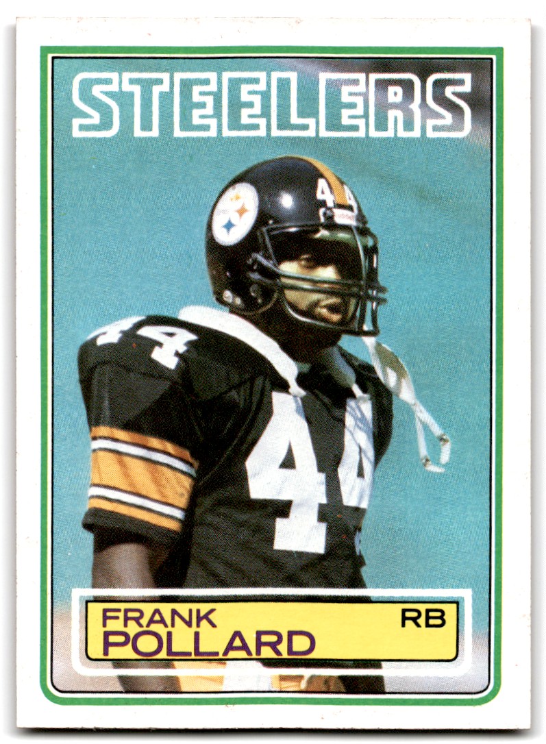 1983 Topps Frank Pollard Pittsburgh Steelers #364 | eBay
