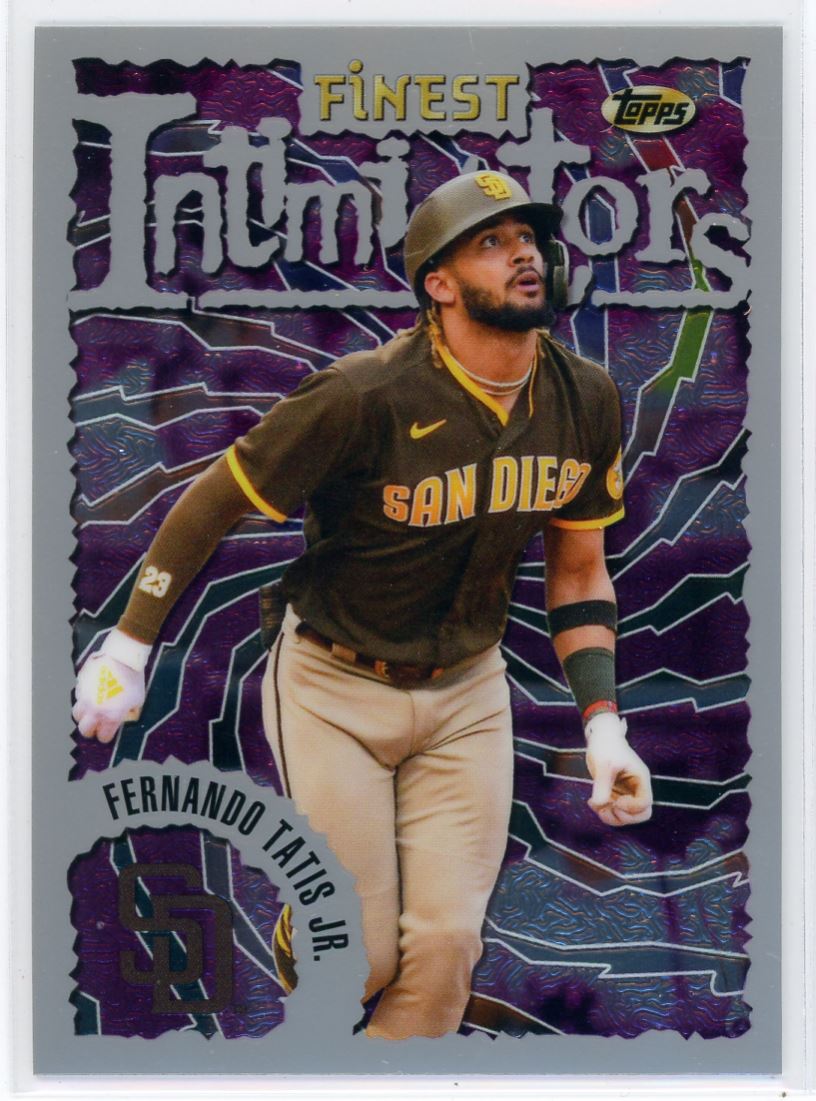 稀少TATIS JR. FERNANDO TATIS JR 'SAN DIEGO PADRES' 2021 TOPPS CHROME CARD