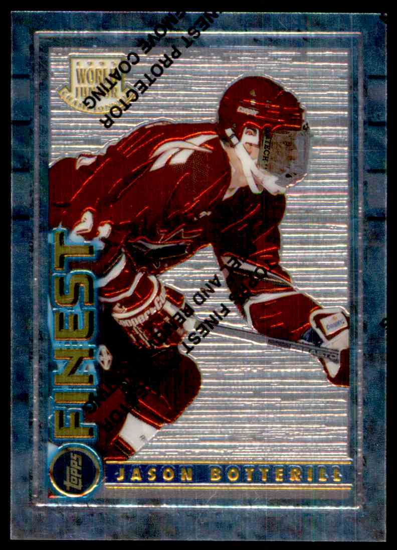 1994-95 Topps Finest Jason Botterill #144