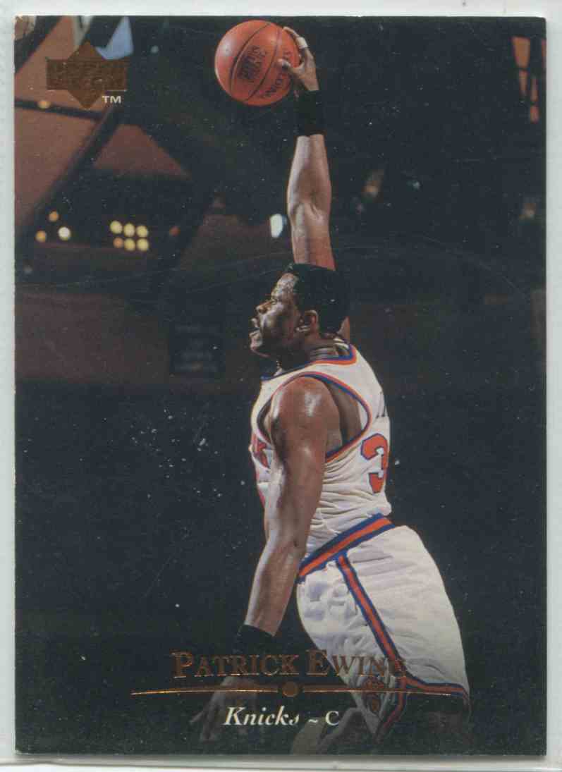 Upper Deck Patrick Ewing Basketball Trading Cards