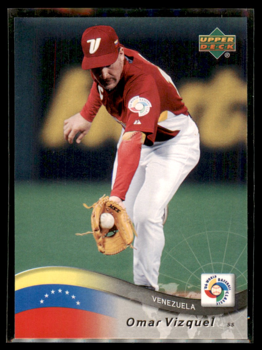 2006 Upper Deck World Baseball Classic Omar Vizquel Venezuela #50