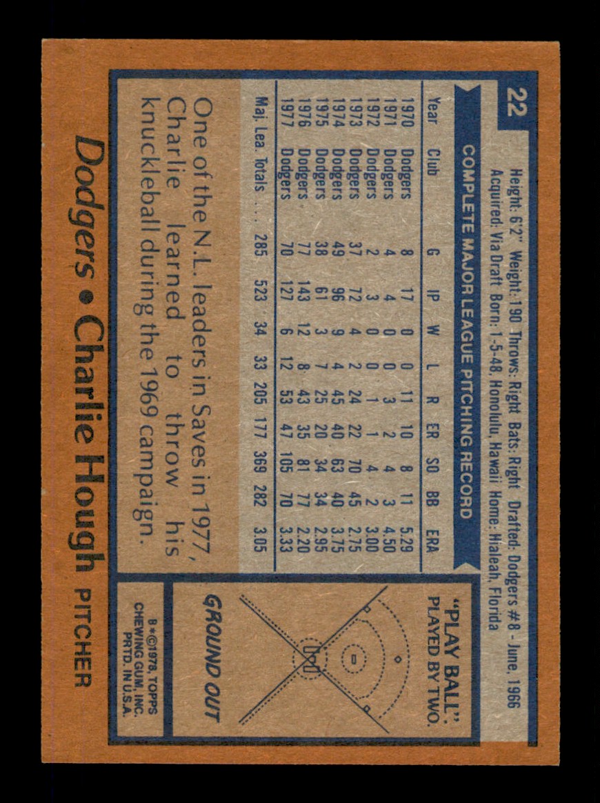 Topps Baseball #1-250 1978 - TÚ ELIGES - Completa tu conjunto - Imagen 44 de 499