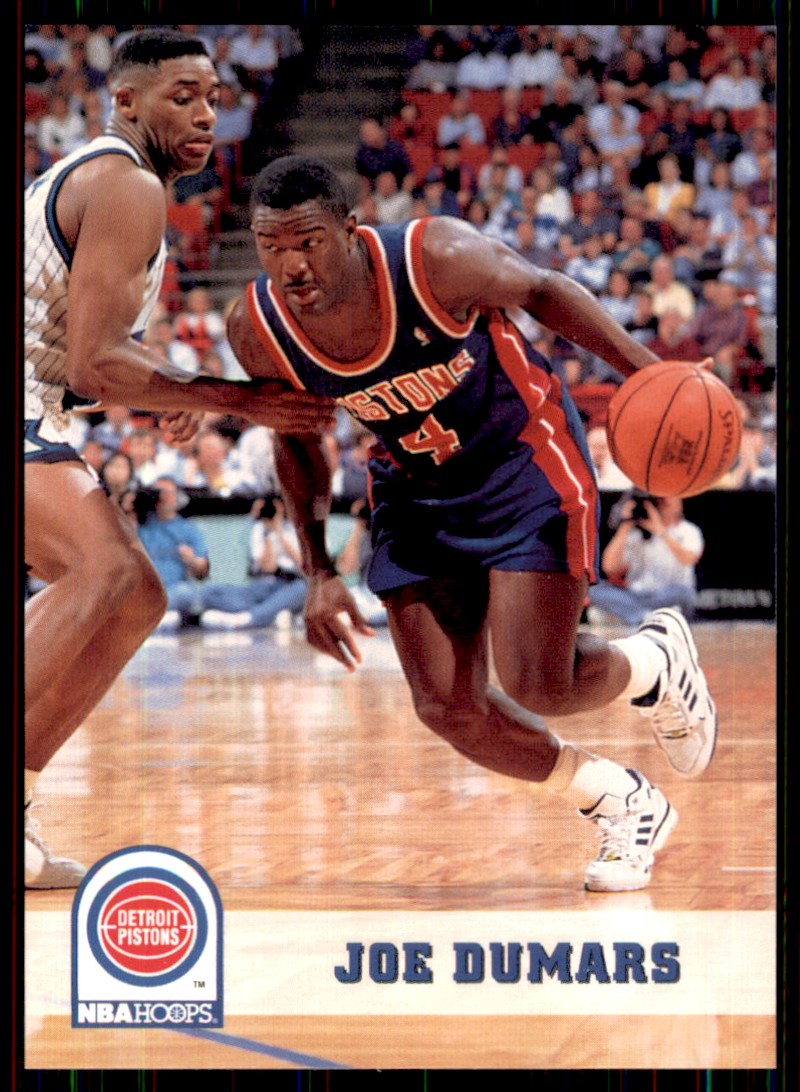 1993-94 Hoops Joe Dumars Detroit Pistons #61 - Picture 1 of 2