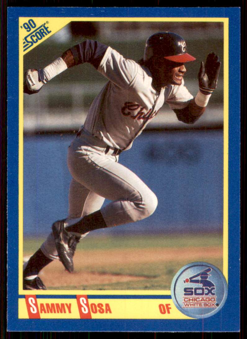 1990 Score Sammy Sosa Rookie 558 eBay